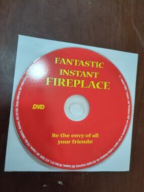 Fantastic Instant Fireplace DVD disc only